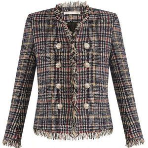 Veronica Beard Jerry Tweed Dickey Jacket Size 8 NWOT